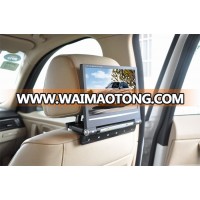 9 inch car headrest dvd player with wireless game for sale