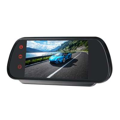 Car Universal 7inch touch screen Mirror monitor with MP5 and reversing function