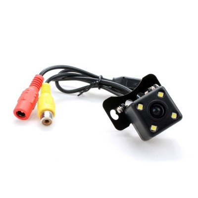 Car reverse camera with 4 led light for car reversing aid