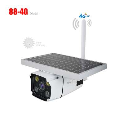 2020 DIY Outdoor Solar Wireless Camera Rechargeable Battery-Powered Wirefree Home Surveillance Security Camera