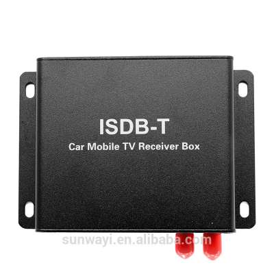 High speed car satellite receiver Full seg digital car TV receiver ISDB-T for South Amermica