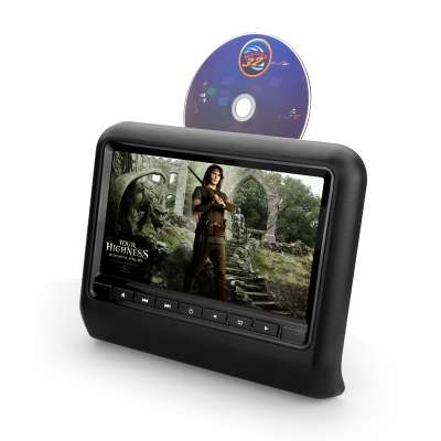 9 Inch portable Slot-in Headrest monitor DVD player