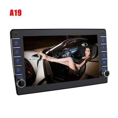 1 Din 9" Multimedia Android Car Player with GPS Navigation / BT / Wifi / FM / Aux / Mirror Link / USB Connection Car Dvr player