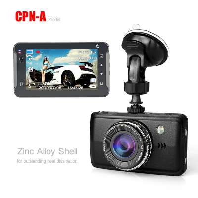 Zinc Alloy Shell 3" IPS Screen HD 1080P Dash Camera for Car Camera DVR