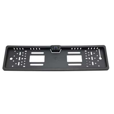 Universal car license plate frame rearview camera with 4led lights for EU car